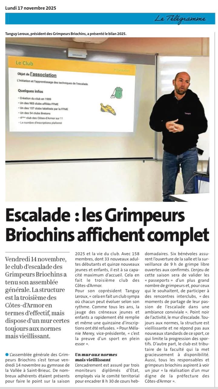 Grimpeurs Briochins